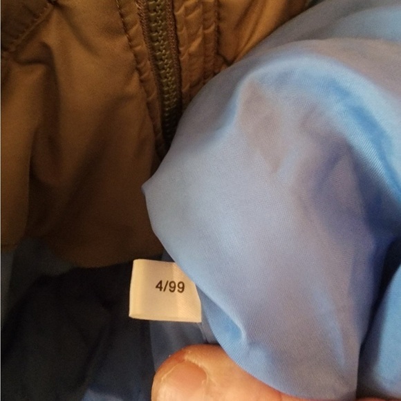 Y2k adidas down jacket puffer size mens medium green baby blue - Picture 8 of 9